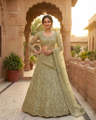 Engagement Special Viral Soft Net Coding Sequins Work Lehenga Choli