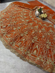 Trending Viral Premium Quality Soft Net Lehenga Choli