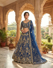 Engagement Special Viral Soft Net Coding Sequins Work Lehenga Choli