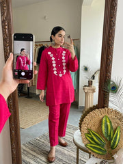 Elegance Summer Special Embroidery Work Co set