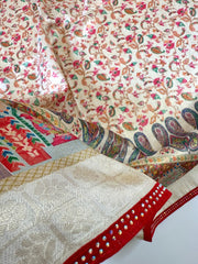 Beautiful Soft Silk Printed Work Saree