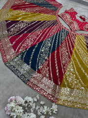 Festival Special Georgette Embroidery Sequence Work Lehenga Choli
