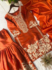 Designer Jimmy Choo Sequence Embroidery Work Sarara