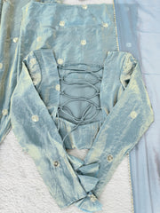 Charming Fendy Silk Crafted For Comfort Stitched Suit