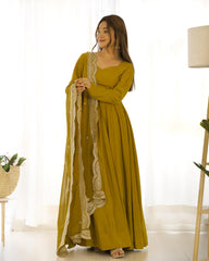 Sunshine Ready To Wear Anarkali Gown