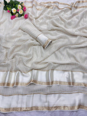 Party-wear Viscose Georgette Saree
