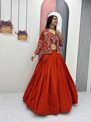 Beautiful Vichita Silk Sequence Work Lehenga choli