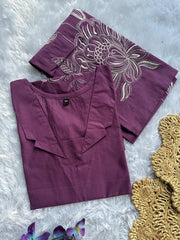 Beautiful & Comfortable Dabu Cotton Designer Co-ord Set