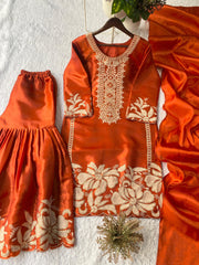 Designer Jimmy Choo Sequence Embroidery Work Sarara