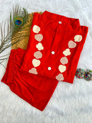 Elegance Summer Special Embroidery Work Co set