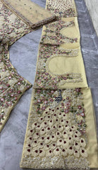 Party-wear Soft Net Coding Sequins Work Lehenga Choli