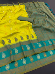 Beautiful Pure kanjivram Banarasi Silk Saree
