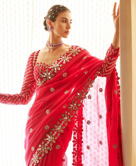 Bollywood Blockbuster Original Mirror Designer Saree