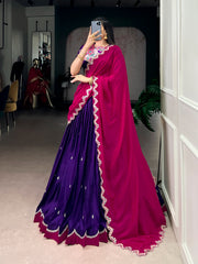 Beautiful Naysha Silk Sequence & Thread Embroidery Work Lehenga Choli