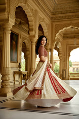 Beautiful Charming Georgette Sequence & Embroidery Work Lehenga Choli