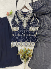 Eid Special Georgette Sequence Work Suit