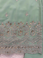 Party-wear Georgette Thread With Sequence Work Suit