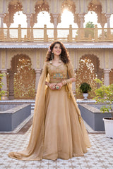 Festive Special Crunchy Embroidery Moti With Sequence & Thread Work Lehenga Choli