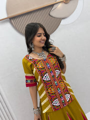 Navratri Special Pure Cotton Kediyu Lehenga Choli