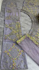 Beautiful Party-wear Butterfly Net Embroidery Sequence Work Lehenga Choli