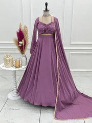 Festive Special Georgette Fancy Designer Anarkali Gown