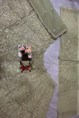 Trending Viral Premium Quality Soft Net Lehenga Choli