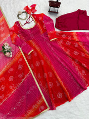 Festive Special Georgette Digital Printed Gown