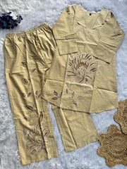 Beautiful & Comfortable Dabu Cotton Designer Co-ord Set