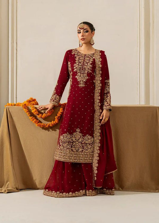 Festive Special Georgette Coding With Sequence Work Sharara Suit