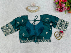 Attractive Japan Satin Thread Sequence Work Lehenga Choli