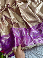 Beautiful Banarasi Soft Tissue Silk Saree