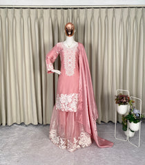 Party-wear Jimmy Choo Sequence Embroidery Work Suit