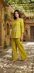 Beautiful & Comfortable Dabu Cotton Designer Co-ord Set