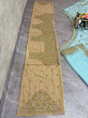 Beautiful Georgette Embroidery Sequins & Real Mirror Work Lehenga Choli