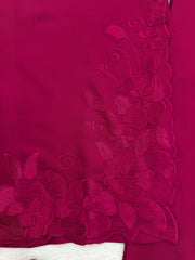 Beautiful Soft Cotton Thread Sequence Work Suit