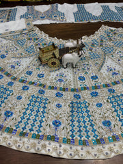 Beautiful Embroidery Sequence Work Lehenga Choli