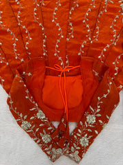 Beautiful Trending Fendy Silk Thread With Sequence Work Gown