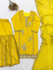 Party-wear Georgette Sequence Embroidery Work Suit