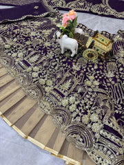 Trending Viral Premium Quality Soft Net Lehenga Choli