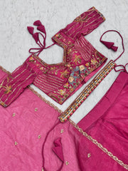 Festive Special Crunchy Embroidery Moti With Sequence & Thread Work Lehenga Choli