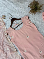 Party-wear Georgette Sequence Embroidery Work Suit