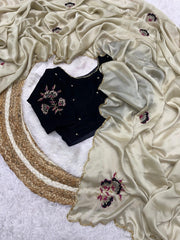 Trending Super Hit Soft Two Tone Rangoli Silk Saree