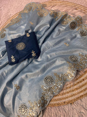 Beautiful Soft Casino Crush Saree