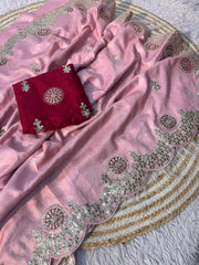 Beautiful Soft Casino Crush Saree