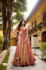 Festive Special Carika Silk Lehenga Choli