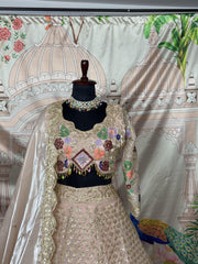 Trending Jimmy Choo Embroidery & Sequence Work Lehenga Choli