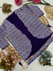 Effortlessly Elegant Chinnon Silk Ready To Were Saree