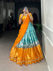 Traditional And Elegance Mysore Silk Lehenga Choli
