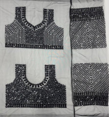 Black Bollywood Blockbuster Sequins Designer Saree