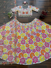 Party-wear Georgette Thread With Sequence Work Lehenga Choli